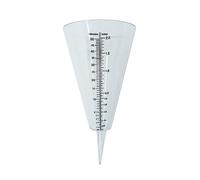 Pluviomètre conique transparent innovant pour débutant débutant jardinage croissance des plantes jauge de jardinage