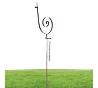 Pluviomètre décoratif pour Cour - Compteur de Pluie précis en Forme d'escargot - Jolie décoration de Cour, Compteur de Pluie antirouille pour Balcon, terrasse, pelouse, Jardin