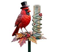 Pluviomètre D'Extérieur Pour La Cour Et Le Jardin - Indicateur de Pluie à Lecture Facile, Design Oiseau - Jauges De Pluie | Idéal Pour L'Extérieur, Cour, Pelouse, Jardin, Patio, , Trottoir Et Ferme