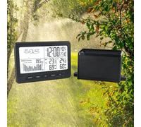 Inovalley Pluviomètre électronique SM110-PL complet sans fil écran rétroéclairé blanc