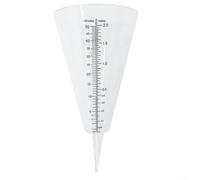 Pluviomètre facile à utiliser pour la cour et l'extérieur, instrument de mesure efficace des précipitations au sol