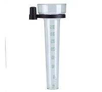 Pluviomètre Mesure précise avec Support,Echelle de Lecture Facile,Titulaire Plastique Terrasse Extérieure 35mm Capacité Jauge de Pluie Parfaite pour Votre Jardin ou Votre Ferme Décor de Patio de