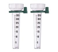 Pluviomètre mesureur de pluie 2 pièces résistant pluviomètre de jardin 70 g