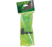 Nortene Pluviomètre vert sur carte – plastique 24,5 cm