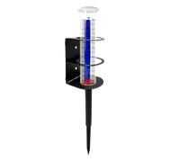 Pluviomètre pour Jardin Compteur de Précipitations avec Support Métallique