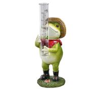 Pluviomètre Pour L'extérieur, Statue De Jardin De Grenouille Mignonne