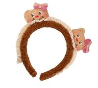 Plux Bear Hairhoop Cartoon Bear Face Lavage Bandband Music Festival Festival Vêtements De Casse-casse Pour Amusement All Use Use Party Hair Accessory