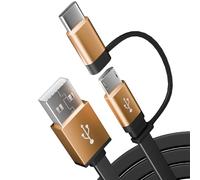 pluX Câble de charge micro USB pour Kindle Amazon Kindle, Paperwhite, Fire, Oasis Tablet (compatible avec Kindle 2007-2018) - Adaptateur de rechange pour liseuse électronique - Cordon de charge rapide