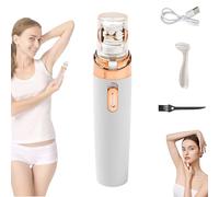 Pluxy Epil Pro 3.0 Face Epilator for Women - Hair Removal for Hand, Legs, Underarms, Rechargeable (White)