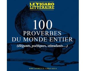 PLV de 5 guides 100 proverbes du monde entier