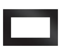 PLV3M BK Plaque noire en verre 3 modules CAME 67900160