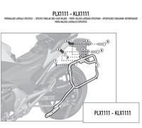 PLX1111 GIVI Porte-Valises Latéral De V35/V37 pour Honda NC750X DCT 2014 2015
