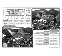 GIVI SUP. VALISES MONOKEY HONDA CBF500/600/1000 (PLX174)