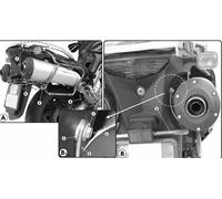 PLX528 GIVI Porte-Valises Latéral V35/V37 Kawasaki Klv 1000 2007 2008 2009 2010