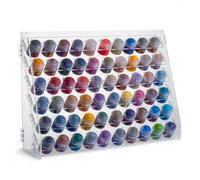 Plydolex Citadel Organiseur de Peinture Acrylique avec 60 Trous pour Miniatures - Support Mural et Rangement de Bouteilles