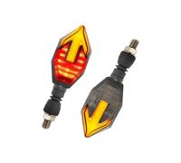 Plyft Clignotant LED universel pour moto, 2 pièces, clignotant pour Signal 12V(Rouge)