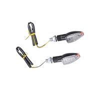 Plyft Clignotant universel 12V pour signaux de pour moto, 2 pièces, clignotant pour arrière, indicateur pour pour Yamaha(Transparent)