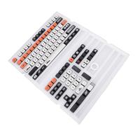 Plyisty 122 Colorfast Toctes Dye Sublation Pudding Keycap Ensemble pour Le Profil de compatibilité Universel de Keycaps