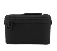 Plyisty 24 Jeux Carte Spots Dur Shell Preuve de l'eau Oxford Tissu Double Couche Sac de Rangement Tout en Un étui de Transport, pour 2 Pro Contrôleur et Accessoires