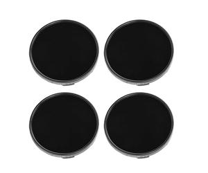 Plyisty 4 Pièces 54mm Capuchons de Moyeu de Centre de Roue Extérieur pour C- 2013-2018, Remplacement Universel d'enjoliveur de Pneu de Voiture de Diamètre Intérieur de 51mm (Black)