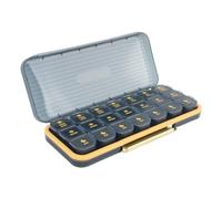 Plyisty 7 Jours de Médecine Box Fall, Organisateur de Médicaments Hebdomadaire Pratique Plastic (BLUE)