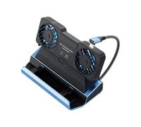 Plyisty 9 sur 1 Station de Jeu de Jeu, USB C Hub Game Console Dock avec 100W PD Charge, 4K HD MI, Ethernet et Double Fans de Refroidissement pour Consoles Portables