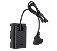 Plyisty Adaptateur d'alimentation de Batterie Factice D Tap, avec Charge Rapide PD pour la Configuration de la Caméra à Montage en V