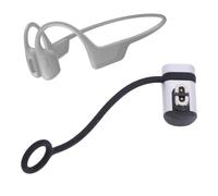 Plyisty Adaptateur de Charge Magnétique de Type C à 2 Broches | Coque en Aluminium, avec Bracelet en Silicone, 1A, pour OpenRun, Pro, Mini, OpenComm, Aeropex AS800