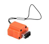 Plyisty Adaptateur de Charge pour Console de Jeu GBA SP, Convertisseur de Charge de Type C avec Prise Casque 3,5 Mm, Support de PD, Adaptateur de Audio avec Cordon Anti-Perte (Orange)