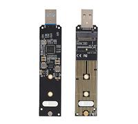 Plyisty Adaptateur de Conversion SSD M.2 NVME, Carte Adaptateur SSD M.2 NVME vers USB, Carte Adaptateur de Disque Dur SSD M2