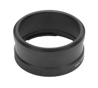 Plyisty Adaptateur de Filetage D'objectif adapté à GR3X, Adaptateur D'objectif Métallique 49 Mm pour Le Grand Angle, Macro, Téléobjectif, Anneau D'adaptateur D'objectif de Caméra en