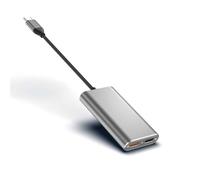 Plyisty Adaptateur de Lunettes USB C vers AR pour Air 2 Pro, Charge and Play Hub PD 100 W Charge Vidéo 4K 60 Hz, Convertisseur en Aluminium pour Steam Deck ROG