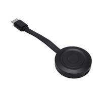 Plyisty Adaptateur de Mise en Miroir D'écran sans Fil 4K Dongle D'affichage HDMI Double Bande 2,4 G/5 G WiFi Miracast DLNA Plug and Play pour iOS Android Ordinateur Portable Tablette