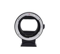 Plyisty Adaptateur de Monture EF vers R, Contrôle D'ouverture de Mise au Point Automatique, Stabilisation d'image avec Objectifs EF S, pour Appareil Photo R5 R6 R7 R8 R10 R50 R100