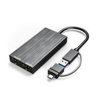 Plyisty Adaptateur USB C vers Double HDMI pour 2 Moniteurs, Répartiteur USB 3.0 vers Double HDMI pour Ordinateur Portable, écran étendu 4K, Câble Hybride 2 en 1, pour PC WL UG7602HC