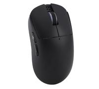 Plyisty AI GPT MAISE, 4000 DPI, 6 Boutons, Recherche D'entrée Vocale, Traduction de Mots, écriture de Dessin AI, Souris sans Fil Bluetooth pour Ordinateur Portable PC de Bureau (Black)