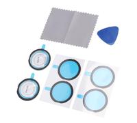 Plyisty Ajustement de Garde de Lentilles Amovibles pour la Caméra d'action X3, dureté 9H de dureté X3 Action Caméra Temperred Glass Lens Protector, Anti Scratch