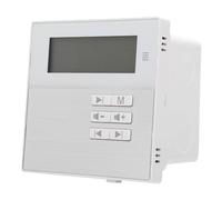 Plyisty Amplificateur Musical Mural, avec Bluetooth 5.3, télécommande Infrarouge sans Fil, écran LCD 2,4 Pouces, Connexion de 4 Haut-parleurs, Prise en Charge des MP3,WMA, WAV, FLAC