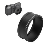 Plyisty Anneau D'adaptateur de Filtre D'objectif de 49 mm pour Les Accessoires GR III GR3, pour L'objectif de Conversion de 49 mm de Large Remplace GA-1