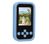 Plyisty Appareil Photo Numérique 1080p pour Enfants, écran 2,4 Pouces, Autofocus, pour Selfies, Multifonction, Mignon, Dessin animé, pour Cadeaux de Noël et d'anniversaire, avec étui de (Blue)