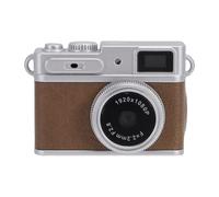 Plyisty Appareil Photo Numérique Porte-clés, 1080P FHD 3MP Photos, écran de 0,96 Pouces, Enregistreur Vidéo de Poche Portable avec Lumière LED, pour L'apprentissage de la Photographie (Brown)