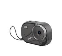 Plyisty Appareil Photo Numérique pour Enfants, Photographie 4K Anti-tremblement, Zoom Numérique 16x, Carte Mémoire 32 Go, Photos 48 MP, Design Compact, Lampe de Poche, Idéal pour Les (Black)