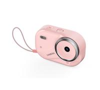 Plyisty Appareil Photo Numérique pour Enfants, Photographie 4K Anti-tremblement, Zoom Numérique 16x, Carte Mémoire 32 Go, Photos 48 MP, Design Compact, Lampe de Poche, Idéal pour Les (Pink)