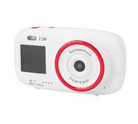 Plyisty Appareil Photo Numérique pour étudiants Adolescents, 2,5K 48MP HD Double écran WiFi 16X Zoom Numérique Autofocus Selfie Petit Appareil Photo Portable pour Les Voyages (White)