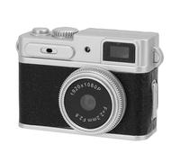 Plyisty Appareil Photo Numérique Rétro avec Porte-clés, 1080p FHD, écran de 0,96 Pouces, Petit Enregistreur Vidéo de Poche, Mini Caméra Vintage avec Carte Mémoire de 32 Go, Lumière LED, (Black)