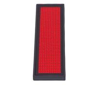 Plyisty Badge LED 12x48 Pixels, Contrôle par Application Mobile, Signe de Nom avec Broche, Support Magnétique, Programmable, Rechargeable pour Fête de Conférence