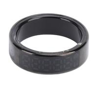 Plyisty Bague Intelligente, écran Tactile Résistant à l'eau, Suivi de la santé avec Plusieurs Modes Sportifs, pour Les Voyages d'affaires, Les Mariages, (Taille 10 (ID 19,8 mm/0,78 Pouces C 62,1