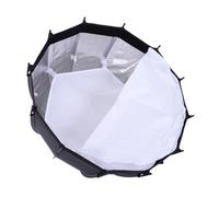 Plyisty Boîte à Lumière Parapluie de 65 Cm, Mécanisme de Pliage à Une Pression avec Doubles Couches de Diffusion et Grille en Nid d'abeille à 45 Degrés, pour L'enregistrement Vidéo de