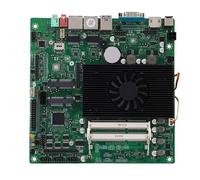 Plyisty Boîte du Processeur à Faible Puissance, Carte Mère NAS Industrielle avec Celeron I5 5200U 4 Cœurs 4 Threads 6m Cache 3,4 GHz, Carte Graphique UHD, 2 Emplacements DDR4