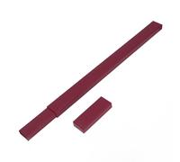 Plyisty Boîte en Violon Arquée, Carton épaissie de Velours Doux en Velours Intérieur Boîte Dure à Viol pour Rangement (Rouge)
